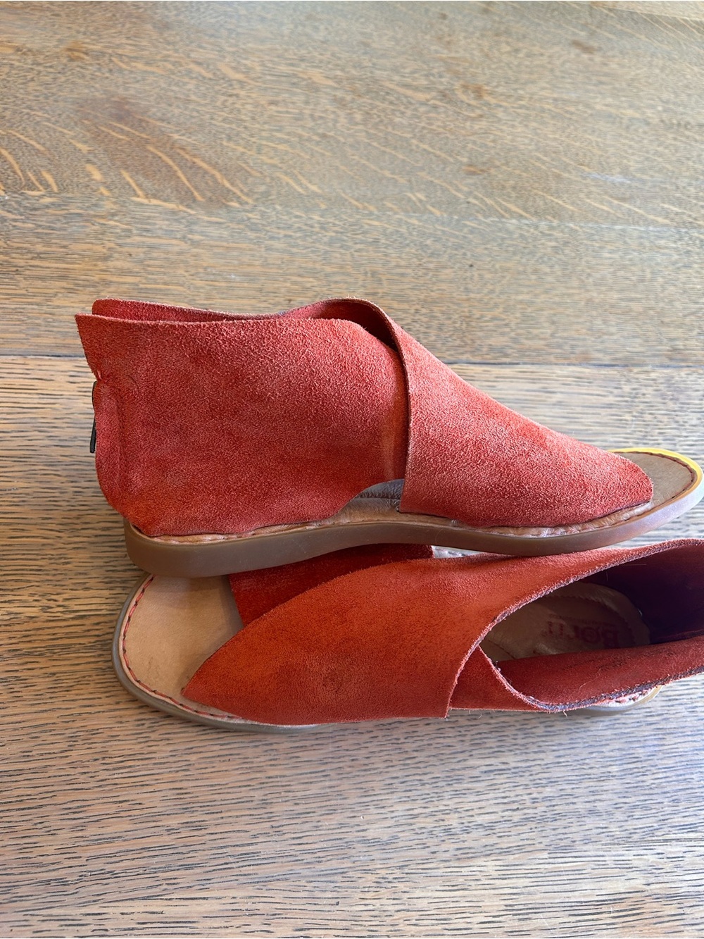 Born Women's Sandals in Rust Red - Picture 4 of 9